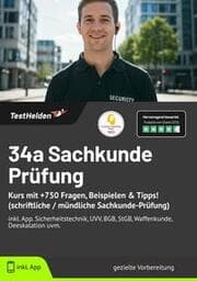 Cover von 34a Sachkunde Prüfung