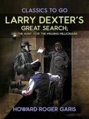 Cover von Larry Dexter's Great Search, Or The Hunt For The Missing Millionaire