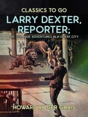 Cover von Larry Dexter, Reporter, or, Strange Adventures in a Great City