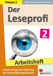Cover von Der Leseprofi - Arbeitsheft - Fit durch Lesetraining - Klasse 2