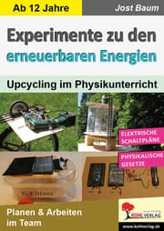 Cover von Experimente zu den erneuerbaren Energien