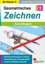 Cover von Geometrisches Zeichnen / Band 1: Grundlagen