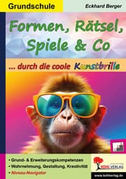Cover von Formen, Rätsel, Spiele und Co. ... durch die coole Kunstbrille (Band 5)