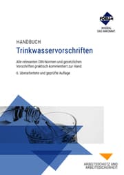 Cover von Handbuch Trinkwasservorschriften