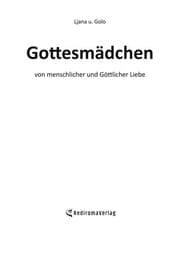 Cover von Gottesmädchen