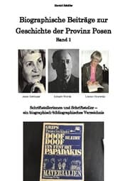 Cover von Biographische Beiträge zur Geschichte der Provinz Posen - Band 1