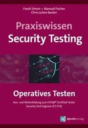 Cover von Praxiswissen Security Testing - Operatives Testen
