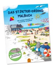 Cover von Das St. Peter-Ording Malbuch