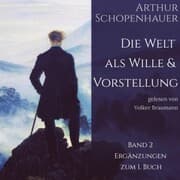 Cover von Die Welt als Wille und Vorstellung