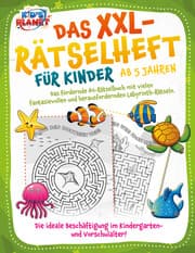 Cover von Das XXL-Rätselheft für Kinder ab 5 Jahren