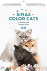 Cover von Sinas Color Cats - Ein Jahr voller Farben, Freude und Fantasie