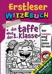 Cover von Witzebuch für Erstleser - Cooles Geschenk für Mädchen ab 6 Jahre