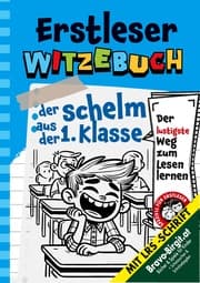Cover von Witzebuch für Erstleser - Cooles Geschenk für Jungs ab 6 Jahre