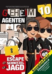 Cover von Geheimagenten Schatzsuche für Spionageliebhaber ab 10 Jahren