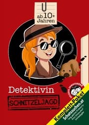Cover von Detektivinnen Schnitzeljagd Schatzsuche Mädchen Kindergeburtstag ab 10 Jahren (Grundschüler)