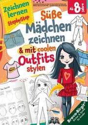 Cover von Zeichnen lernen für Kinder ab 8 Jahren - Cooles Geschenk für Mädchen