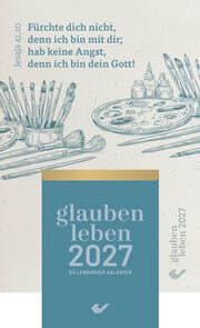 Cover von glauben leben 2027 Abreißkalender