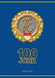 Cover von 100 Johr KG Treuer Husar Blau-Gelb von 1925-2025