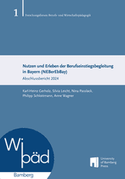 Cover von Nutzen und Erleben der Berufseinstiegsbegleitung in Bayern (NEBerEbBay)