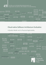 Cover von Cloud-native Software Architecture Evaluation