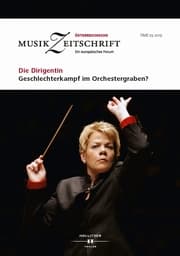 Cover von Die Dirigentin. Geschlechterkampf im Orchestergraben?