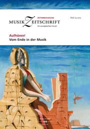 Cover von Aufhören! Vom Ende in der Musik