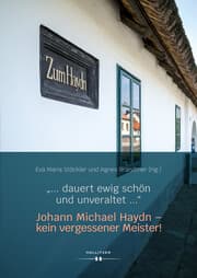 Cover von '...dauert ewig schön und unveraltet ¿' Johann Michael Haydn - kein vergessener Meister!