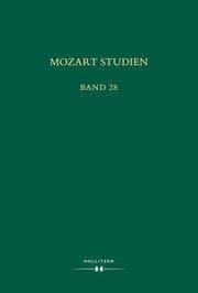 Cover von Mozart Studien Band 28