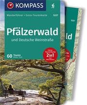 Cover von KOMPASS Wanderführer Pfälzerwald und Deutsche Weinstraße