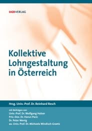 Cover von Kollektive Lohngestaltung in Österreich