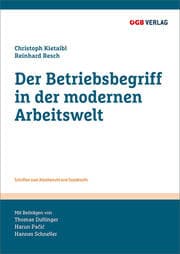 Cover von Der Betriebsbegriff in der modernen Arbeitswelt