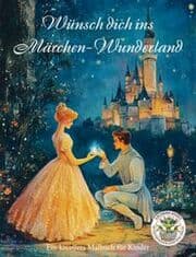 Cover von Wünsch dich ins Märchen-Wunderland - Ein kreatives Malbuch für KInder