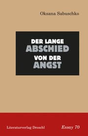 Cover von Der lange Abschied von der Angst