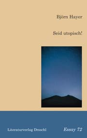 Cover von Seid utopisch!
