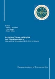 Cover von Revisiting Values and Rights in a Digitalising World