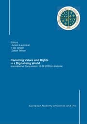 Cover von Revisiting Values and Rights in a Digitalising World