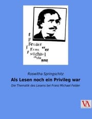 Cover von Als Lesen noch ein Privileg war