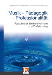 Cover von Musik - Pädagogik - Professionalität