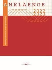 Cover von ANKLAENGE 2022/2023