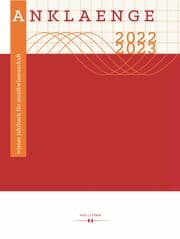 Cover von ANKLAENGE 2022/2023