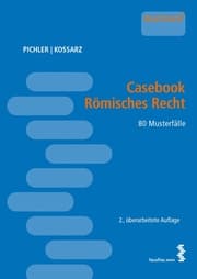 Cover von Casebook Römisches Recht