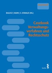 Cover von Casebook Verwaltungsverfahren und Rechtsschutz