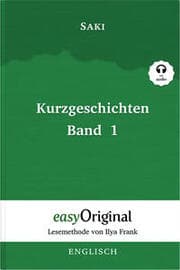 Cover von Kurzgeschichten Band 1 (Buch + Audio-CD) - Lesemethode von Ilya Frank - Zweisprachige Ausgabe Englisch-Deutsch