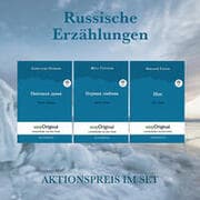 Cover von Russische Erzählungen (Bücher + Audio-Online) - Lesemethode von Ilya Frank