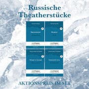 Cover von Russische Theaterstücke (Bücher + 4 Audio-CDs) - Lesemethode von Ilya Frank