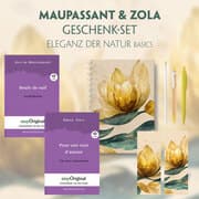 Cover von Guy de Maupassant & Émile Zola Geschenkset - 2 Bücher (mit Audio-Online) + Eleganz der Natur Schreibset Basics