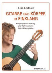 Cover von Gitarre und Körper im Einklang