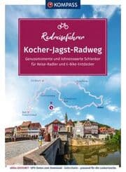 Cover von KOMPASS Radreiseführer Kocher-Jagst-Radweg