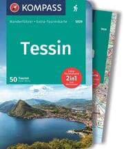 Cover von KOMPASS Wanderführer Tessin, 50 Touren mit Extra-Tourenkarte