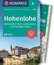 Cover von KOMPASS Wanderführer Hohenlohe, Mainhardter Wald, Löwensteiner und Ellwanger Berge, 55 Touren mit Extra-Tourenkarte